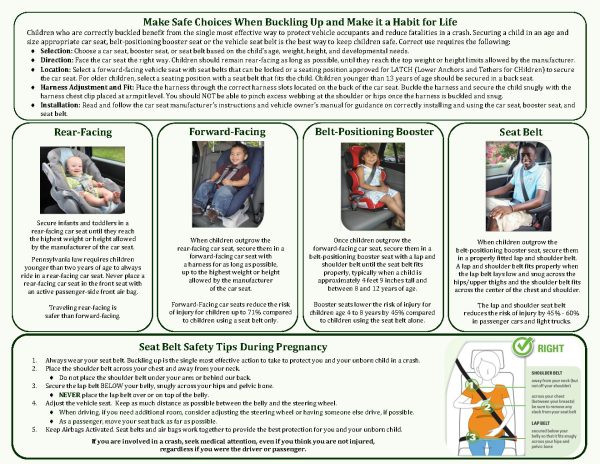 TIPP: Any Age, Weight or Height / Make Safe Choices When Buckling Up - Image 2