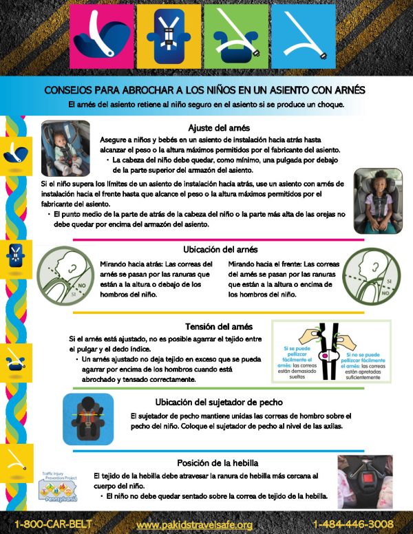 TIPP: CONSEJOS PARA ABROCHAR A LOS NIÑOS EN UN ASIENTO CON ARNÉS / CINTURÓN DE SEGURIDAD Y EMBARAZO