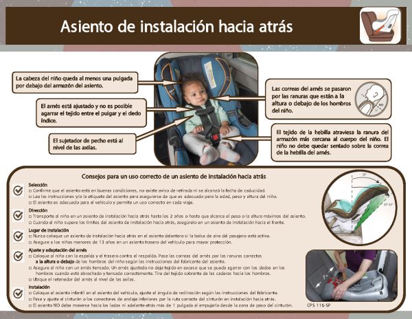 TIPP: Asiento de instalación hacia atrás (Rear-Facing Car Seat Basics) - Image 2