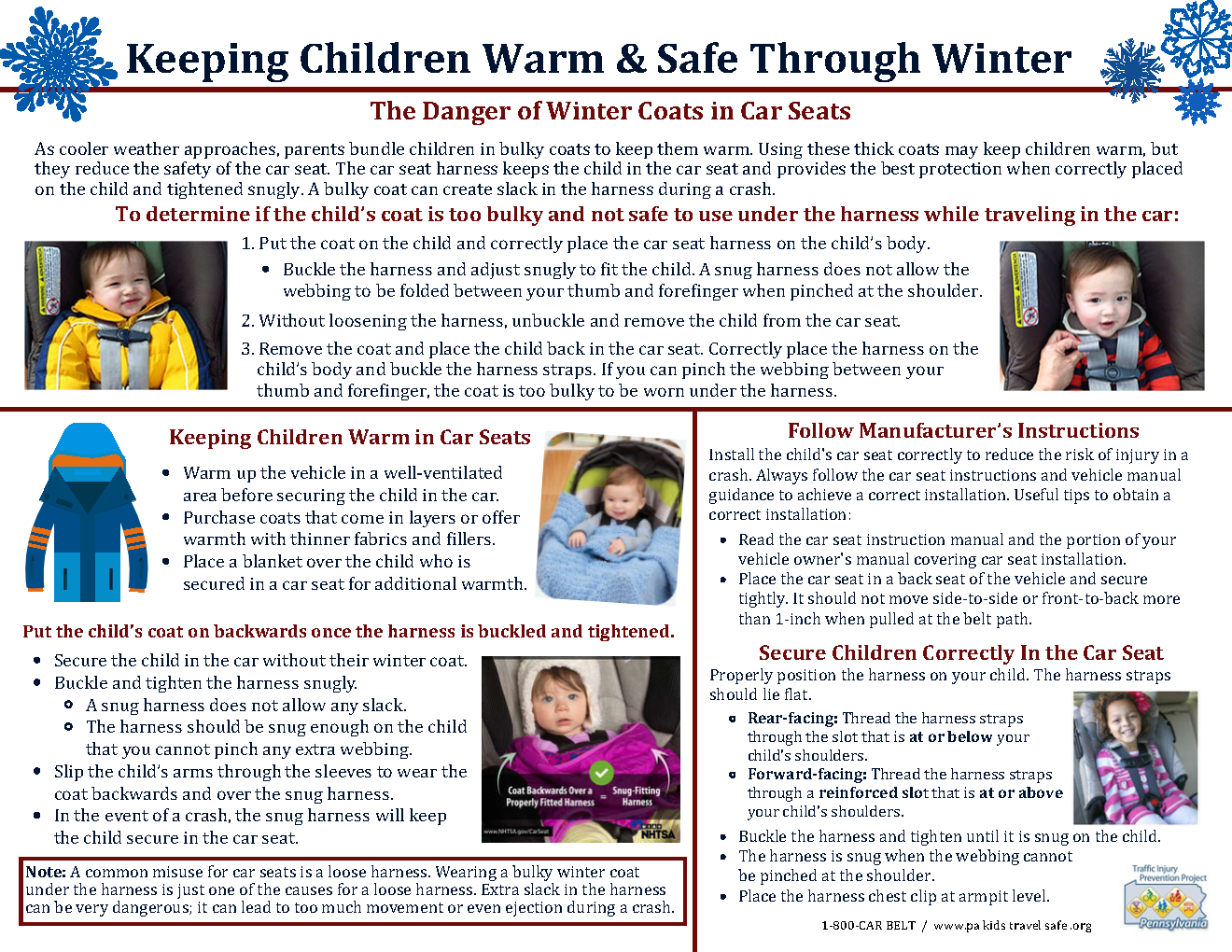 TIPP: Leaving Children Alone in Hot Cars – Know the Risks and Consequences / Keeping Children Warm & Safe Through Winter - Image 2