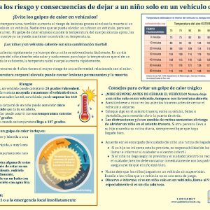 TIPP: Conozca los riesgo y consecuencias de dejar a un niño solo en un vehículo caliente / Mantener a los niños calientes y seguros durante el invierno